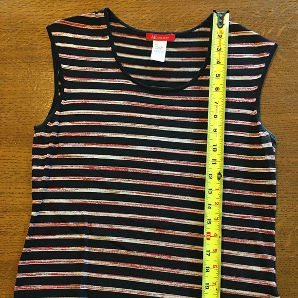 Tank Top ANNE KLEIN Size S Sleeveless Scoop Neck - Picture 11 of 12